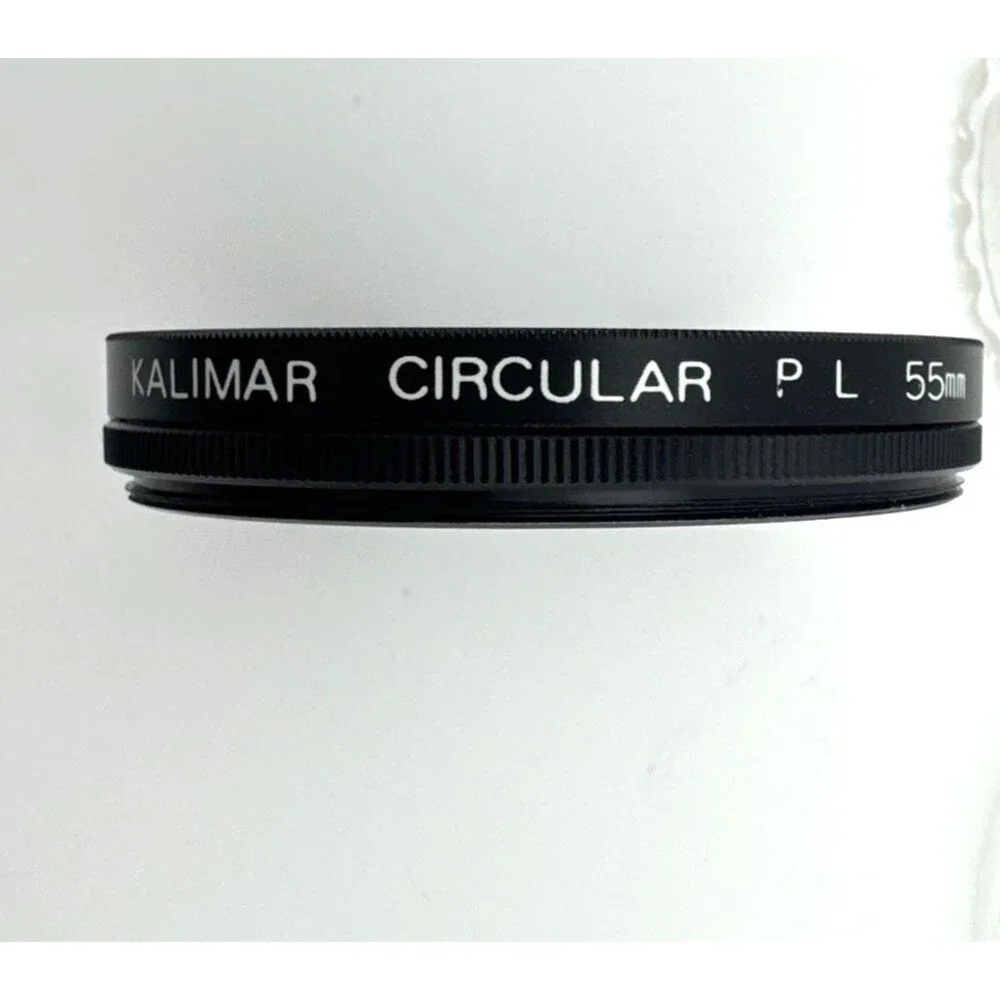 Kalimar 55 mm Circular PL Filter Japan with clear plastic case